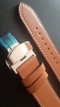 Avis clients – Bracelet montre cuir véritable 20 à 22 mm