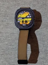 Avis clients – Bracelet montre cuir véritable 47 mm pour Samsung Galaxy Watch