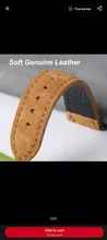 Avis clients – Bracelet montre daim cuir 18 à 22 mm