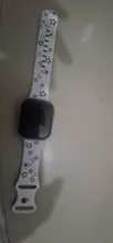Avis clients – Bracelet montre silicone gravé 38 à 49 mm pour Apple Watch
