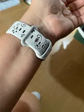 Avis clients – Bracelet montre silicone gravé 38 à 49 mm pour Apple Watch