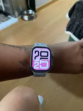 Avis clients – Bracelet montre silicone gravé 38 à 49 mm pour Apple Watch
