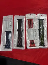 Avis clients – Bracelet montre sport silicone 38 à 49 mm pour Apple Watch