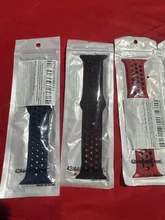 Avis clients – Bracelet montre sport silicone 38 à 49 mm pour Apple Watch