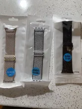 Avis clients – Bracelet nylon élastique 38 à 49 mm pour Apple Watch