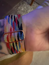 Avis clients – Bracelet nylon élastique 40 à 49 mm pour Apple Watch