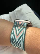 Avis clients – Bracelet nylon élastique 40 à 49 mm pour Apple Watch