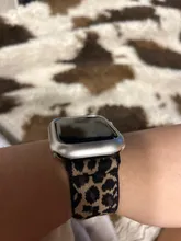 Avis clients – Bracelet nylon imprimé léopard 38 à 49 mm pour Apple Watch