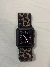 Avis clients – Bracelet nylon imprimé léopard 38 à 49 mm pour Apple Watch
