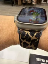 Avis clients – Bracelet nylon imprimé léopard 38 à 49 mm pour Apple Watch