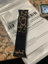 Avis clients – Bracelet nylon imprimé léopard 38 à 49 mm pour Apple Watch