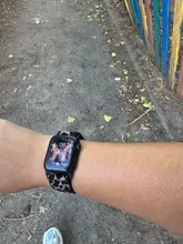 Avis clients – Bracelet nylon imprimé léopard 38 à 49 mm pour Apple Watch