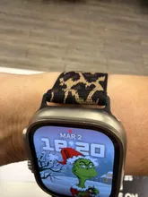 Avis clients – Bracelet nylon imprimé léopard 38 à 49 mm pour Apple Watch