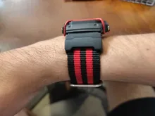 Avis clients – Bracelet nylon rayé 18 à 24 mm étanche