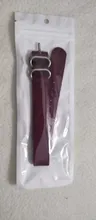 Avis clients – Bracelet nylon rayé 18 à 24 mm étanche