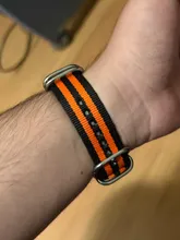 Avis clients – Bracelet nylon rayé 18 à 24 mm étanche