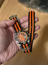 Avis clients – Bracelet nylon rayé 18 à 24 mm étanche