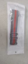 Avis clients – Bracelet nylon rayé 18 à 24 mm étanche