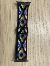 Avis clients – Bracelet nylon Scrunchie 38 à 49 mm pour Apple Watch