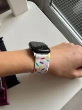 Avis clients – Bracelet nylon Scrunchie 38 à 49 mm pour Apple Watch
