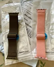 Avis clients – Bracelet nylon Scrunchie 38 à 49 mm pour Apple Watch
