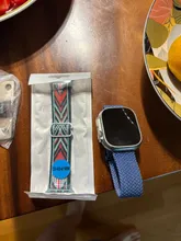Avis clients – Bracelet nylon Scrunchie 38 à 49 mm pour Apple Watch