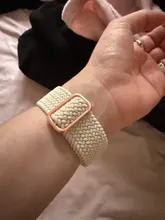 Avis clients – Bracelet nylon solo boucle pour Apple Watch 38 à 49 mm