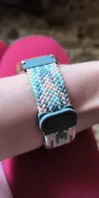 Avis clients – Bracelet nylon tressé 20 à 22 mm pour Samsung