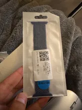 Avis clients – Bracelet nylon tressé boucle 38 à 49 mm pour Apple Watch