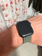 Avis clients – Bracelet nylon tressé boucle 38 à 49 mm pour Apple Watch