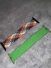 Avis clients – Bracelet nylon tressé boucle 38 à 49 mm pour Apple Watch