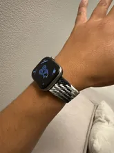 Avis clients – Bracelet nylon tressé boucle 38 à 49 mm pour Apple Watch