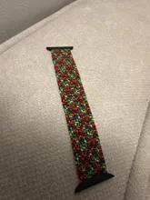 Avis clients – Bracelet nylon tressé boucle 38 à 49 mm pour Apple Watch