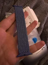 Avis clients – Bracelet nylon tressé boucle 38 à 49 mm pour Apple Watch