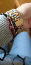Avis clients – Bracelet nylon tressé magnétique 20 et 22 mm Samsung et Huawei