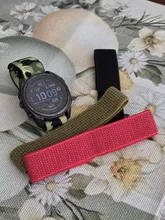 Avis clients – Bracelet nylon tressé pour montre connectée 22 à 26 mm