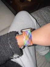 Avis clients – Bracelet nylon tressé Solo boucle 38 à 49 mm pour Apple Watch
