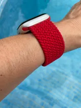 Avis clients – Bracelet nylon tressé Solo Loop 40 à 49 mm pour Apple Watch