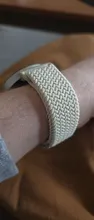 Avis clients – Bracelet parachute tressé 40 à 47 mm pour Samsung Galaxy Watch
