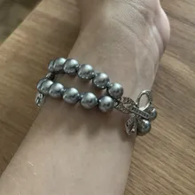 Avis clients – Bracelet perles nœud extensible 38 à 49 mm