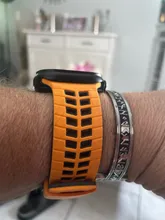 Avis clients – Bracelet silicone bicolore 44 à 49 mm Apple Watch