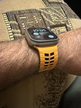 Avis clients – Bracelet silicone bicolore 44 à 49 mm Apple Watch
