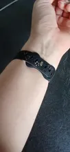 Avis clients – Bracelet silicone gravé 18 à 22 mm pour Huawei Samsung