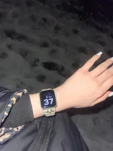 Avis clients – Bracelet silicone gravé 38 à 49 mm pour Apple Watch