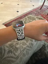 Avis clients – Bracelet silicone gravé 38 à 49 mm pour Apple Watch