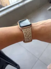 Avis clients – Bracelet silicone gravé 38 à 49 mm pour Apple Watch