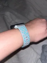 Avis clients – Bracelet silicone gravé 38 à 49 mm pour Apple Watch