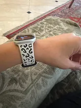 Avis clients – Bracelet silicone gravé 38 à 49 mm pour Apple Watch
