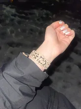 Avis clients – Bracelet silicone gravé 38 à 49 mm pour Apple Watch