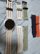 Avis clients – Bracelet silicone marin pour Samsung Galaxy Watch Ultra